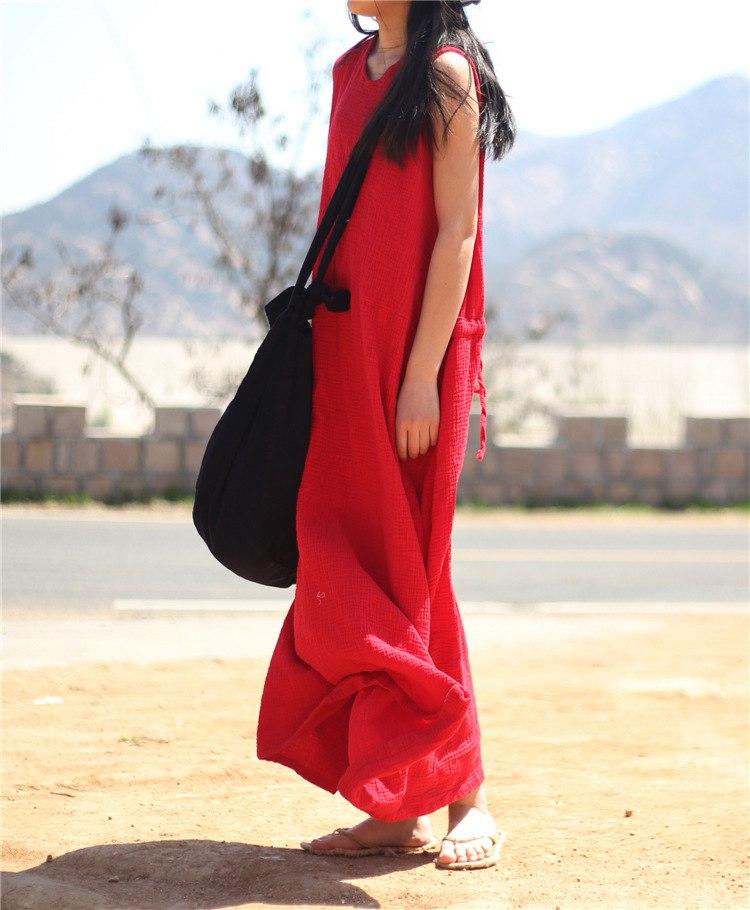Buddha Trends Dress Zen Casual Tank Maxi Dress | Zen