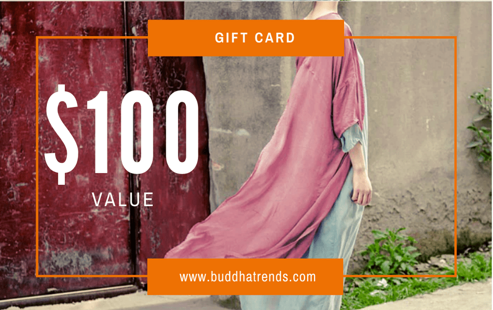 Buddha Trends Gift Card $100 Buddhatrends Gift Card