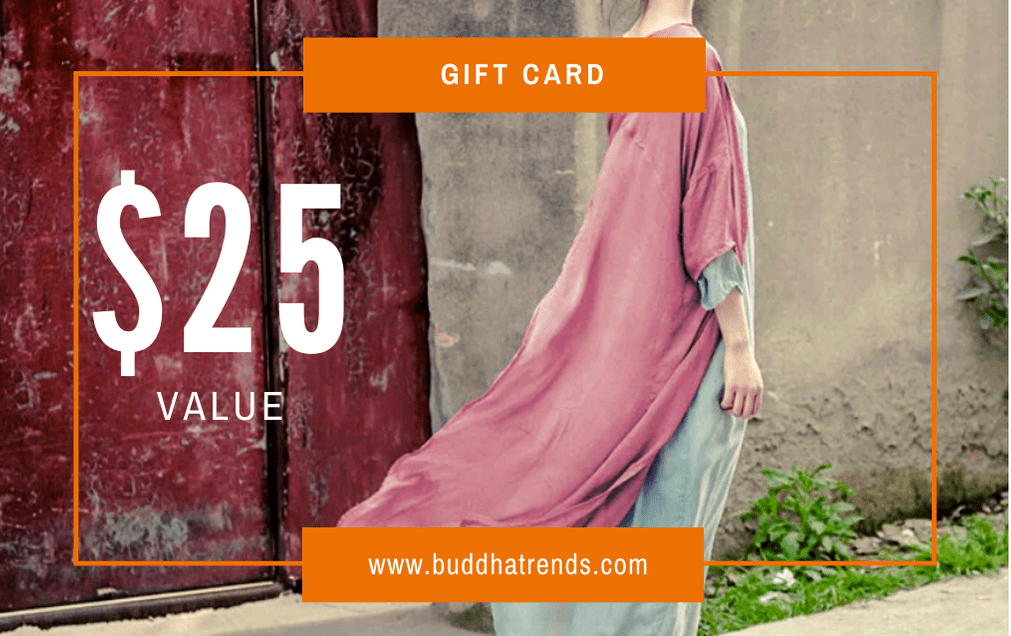 Buddha Trends Gift Card $25 Buddhatrends Gift Card