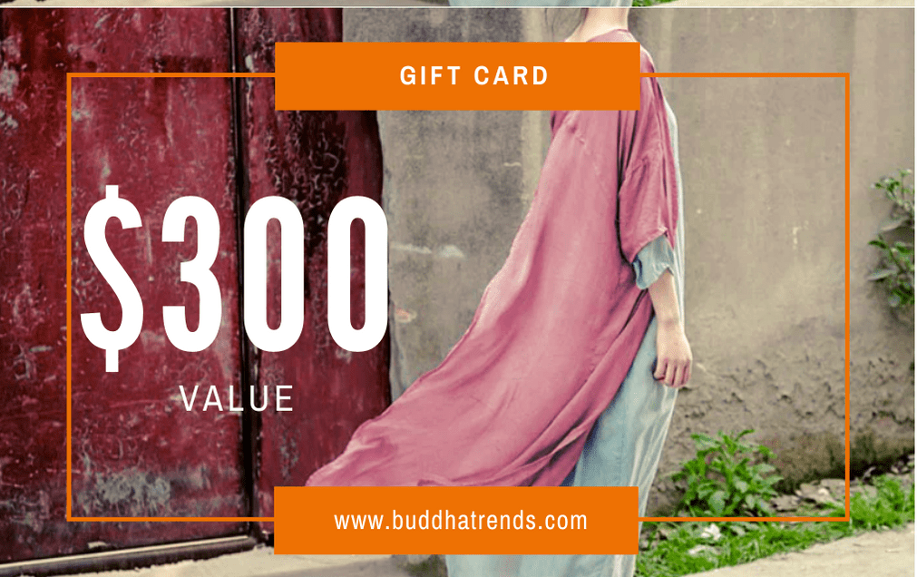 Buddha Trends Gift Card $300 Buddhatrends Gift Card