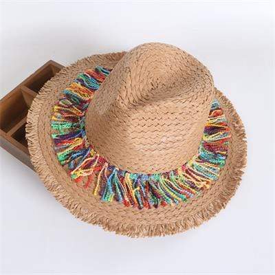 Buddha Trends Khaki / One Size Boho Festival Hat