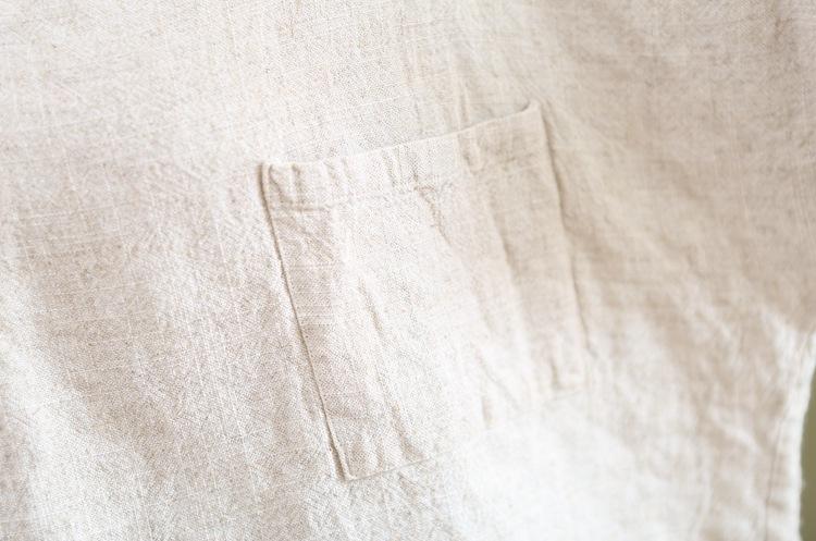 Buddha Trends Loose Cotton and Linen Shirt | Zen