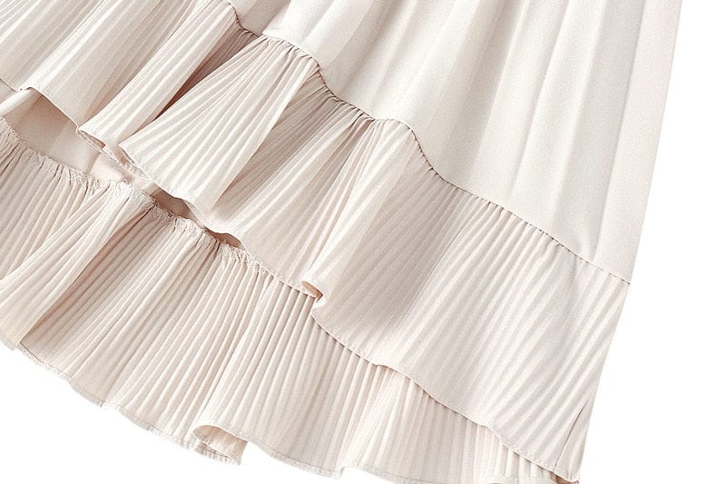 Buddha Trends midi Skirts Summer Quest Boho Ruffled Skirt