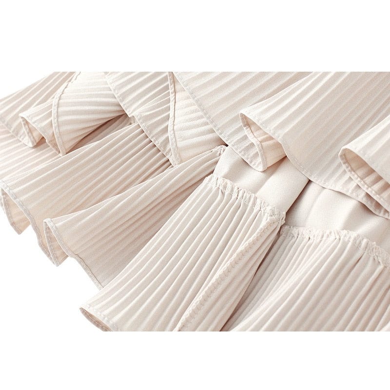 Buddha Trends midi Skirts Summer Quest Boho Ruffled Skirt