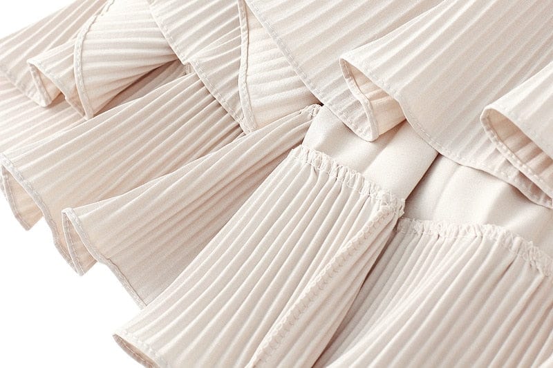 Buddha Trends midi Skirts Summer Quest Boho Ruffled Skirt