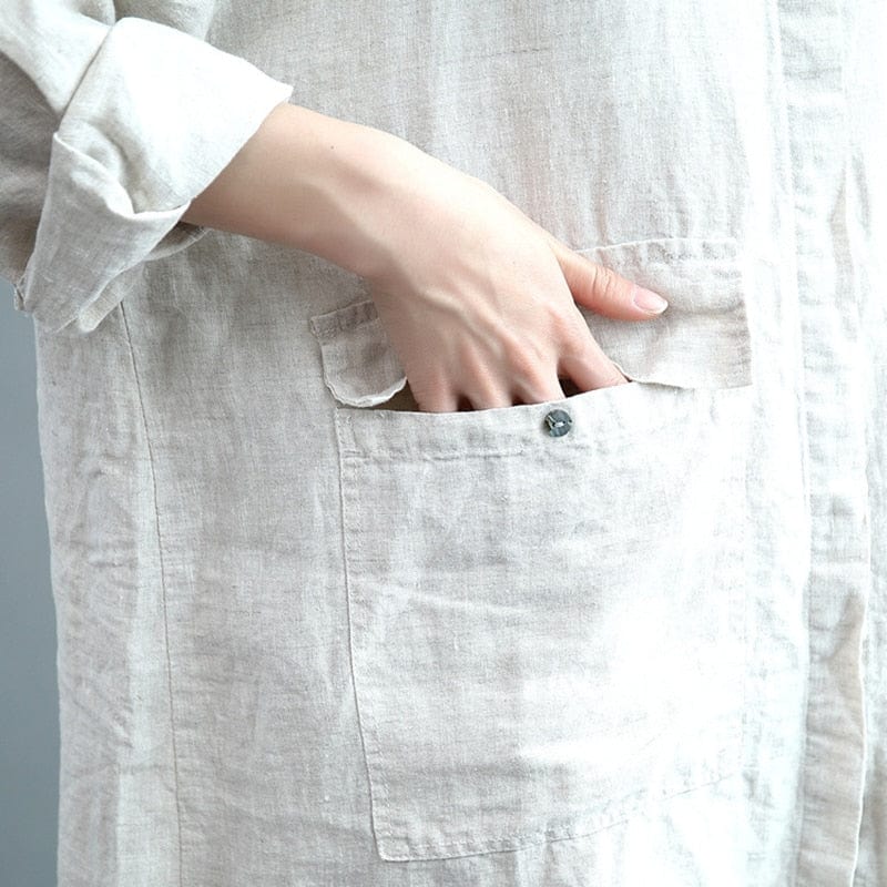 Buddha Trends Minimalist Oversized Blouse