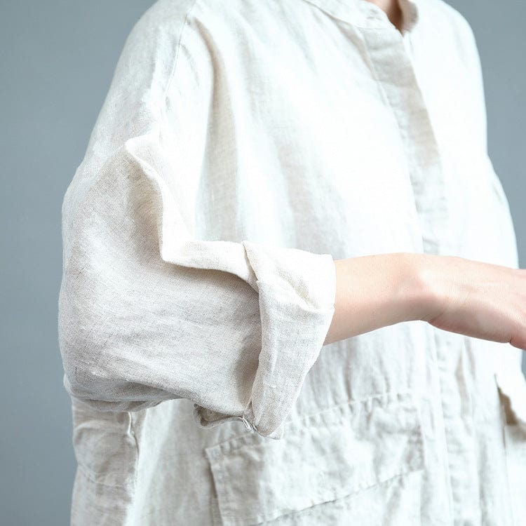 Buddha Trends Minimalist Oversized Blouse