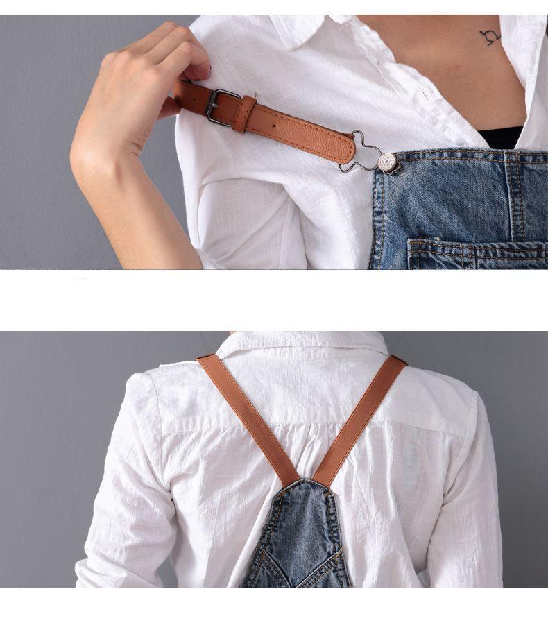 Buddha Trends overall dress Ripped Denim Overall Dress