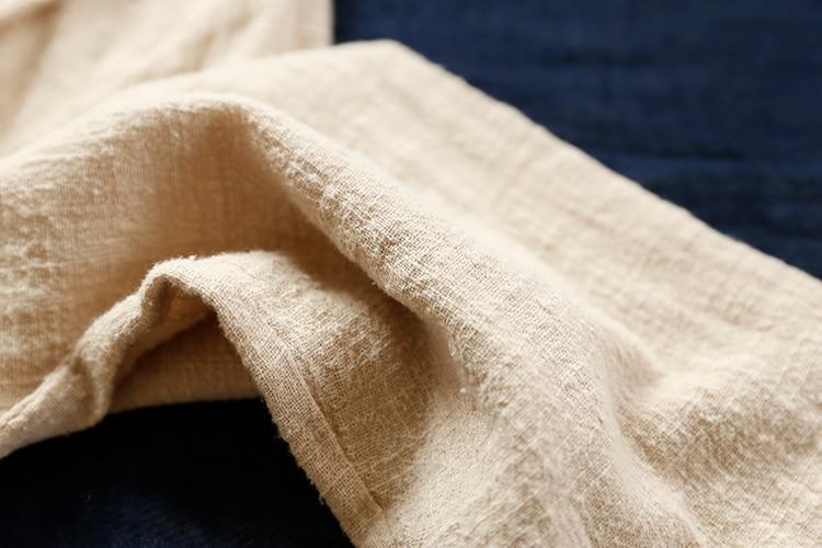 Buddha Trends Oversized Long Linen Shirt | Zen