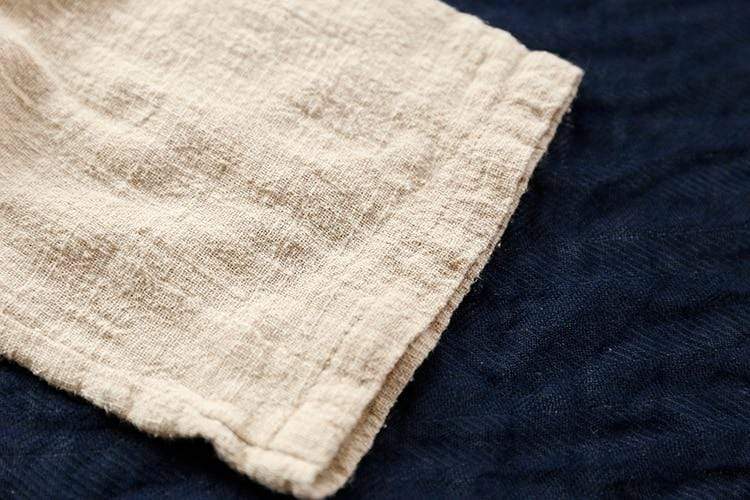 Buddha Trends Oversized Long Linen Shirt | Zen