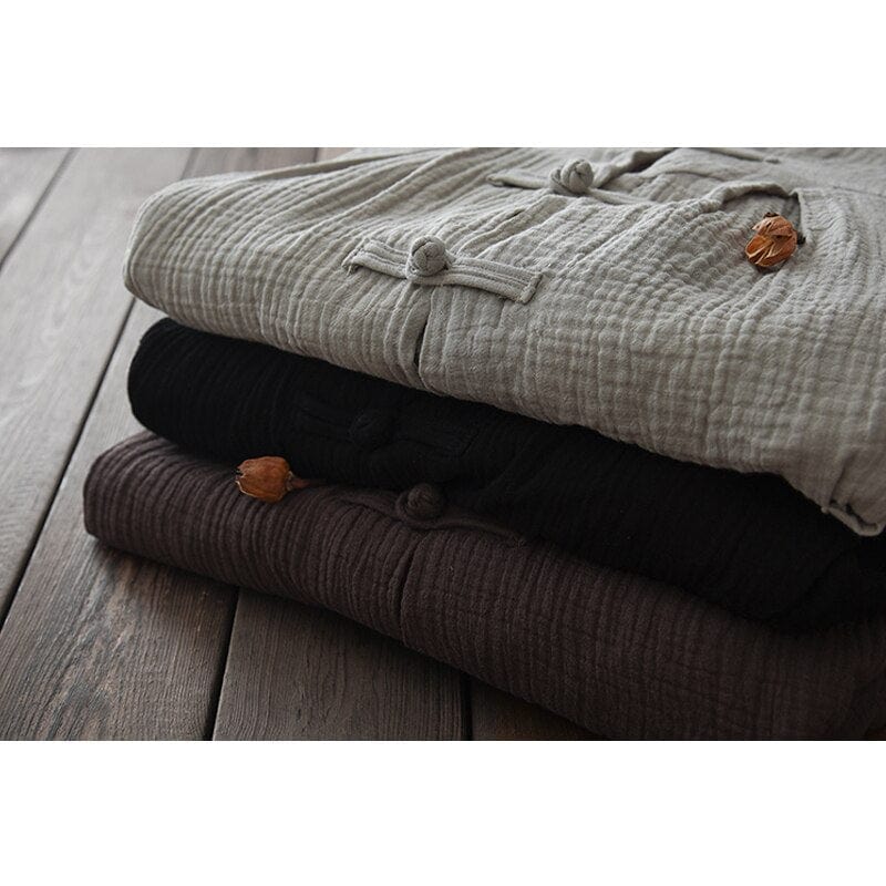 Buddha Trends Oversized Vintage Hooded Jacket