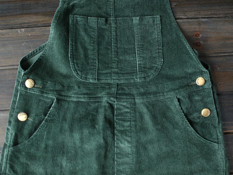 Buddha Trends Plus Size 90s Corduroy Overalls