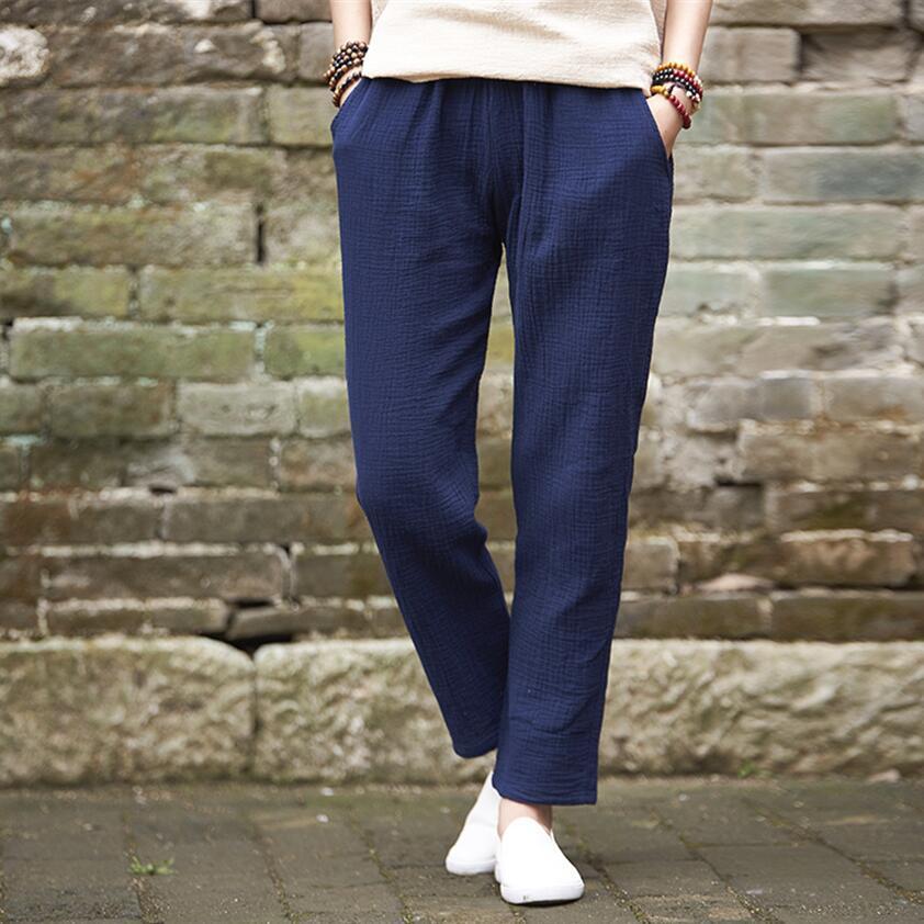 Buddha Trends Plus Size Linen Pants
