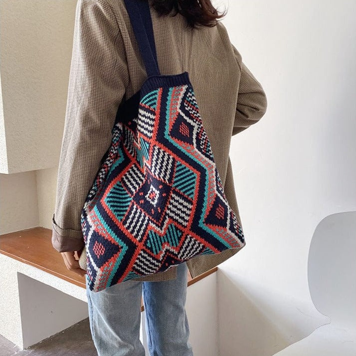 Buddha Trends Ready Override Cotton Canvas Shoulder Bags