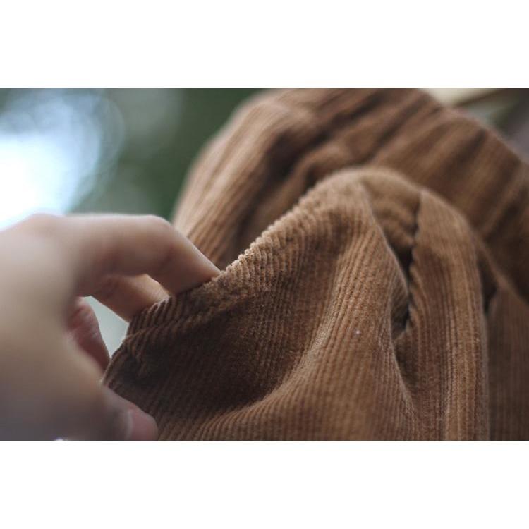 Buddha Trends Retro Corduroy Loose Trousers