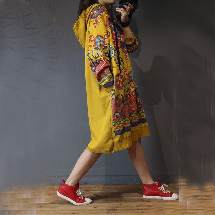 Buddha Trends Sweater Dresses Floral Tribal Sweater Dress