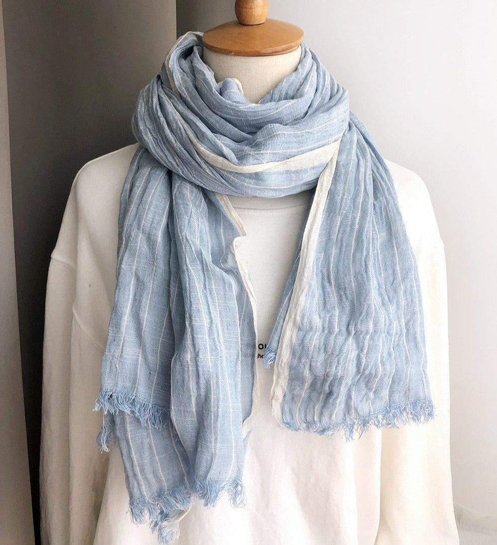 Buddha Trends Thin Cotton Shawls
