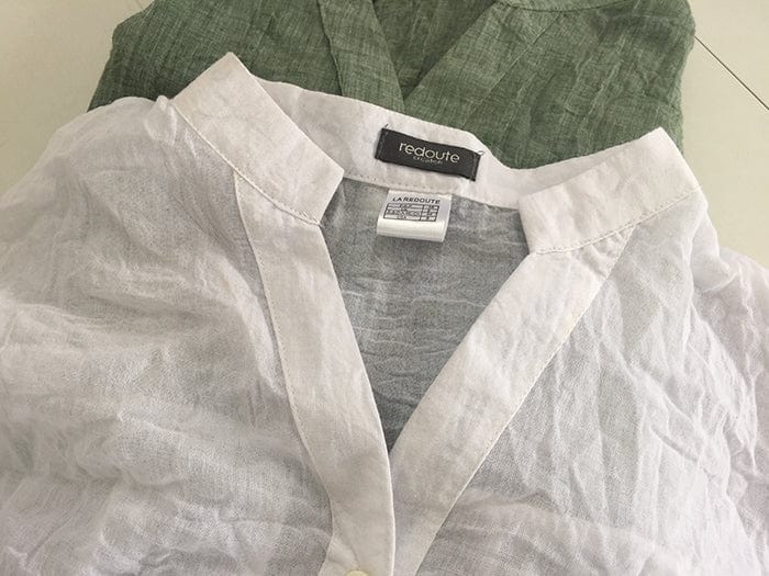 Buddha Trends Vintage Button Up Cotton Linen Blouse