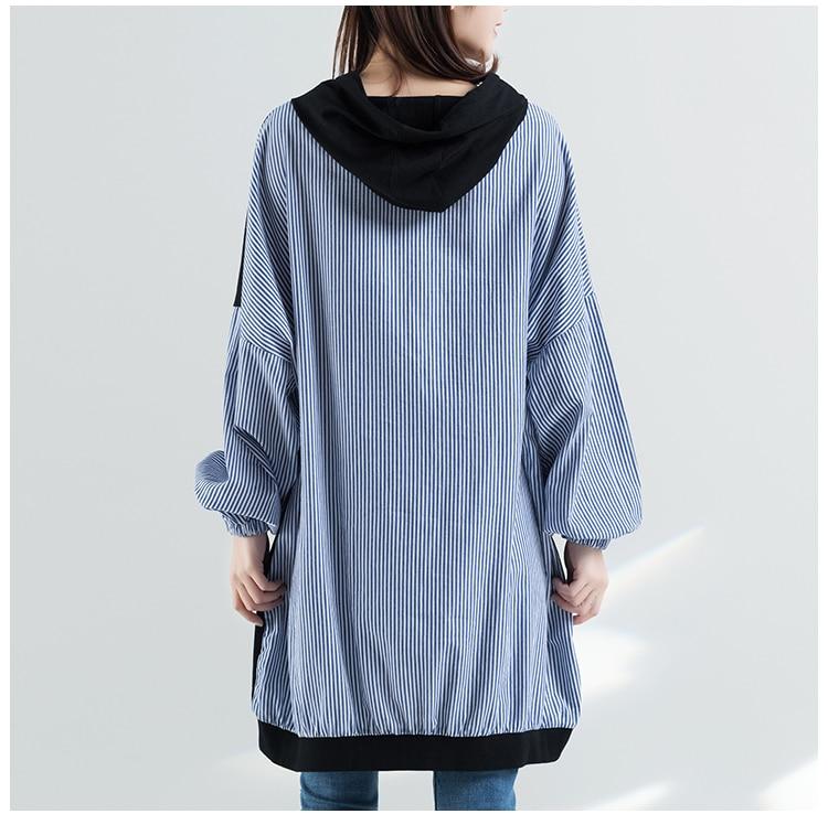 Oversized Loose Hooded Sweater