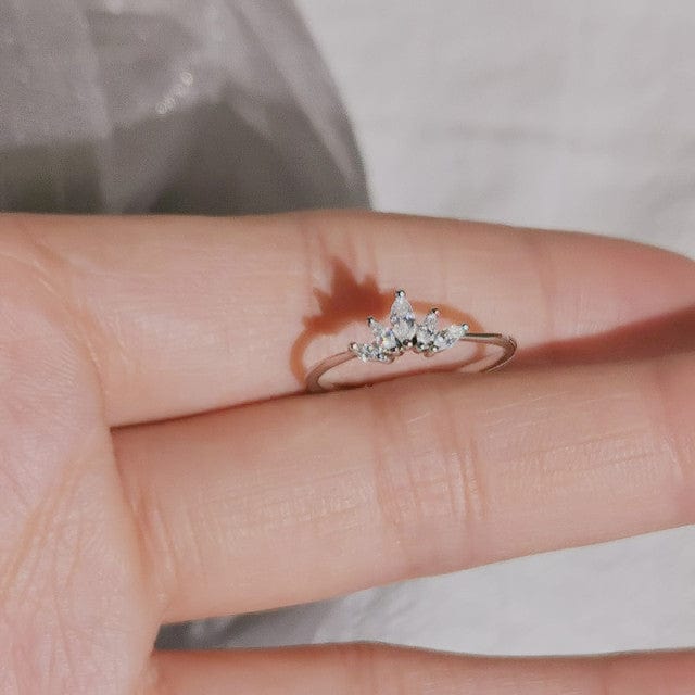 Buddhatrends 7 / Silver Tiara 925 Sterling Silver Ring