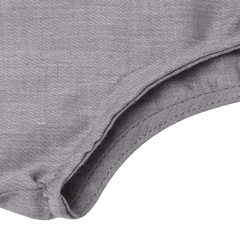 Buddhatrends Asymmetrical Sleeveless Button Down Tunic