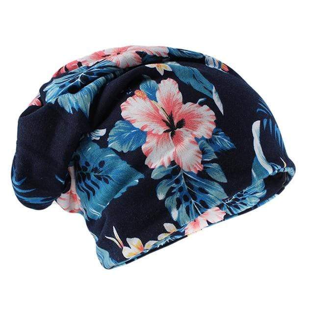 Buddhatrends Beanie Hats Aloha Floral Beanie Hat