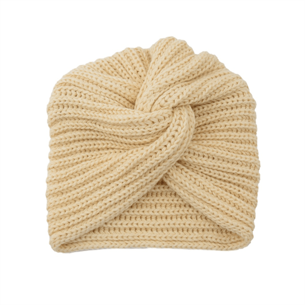 Buddhatrends Bohemian Knitted Cross Wrap Hat