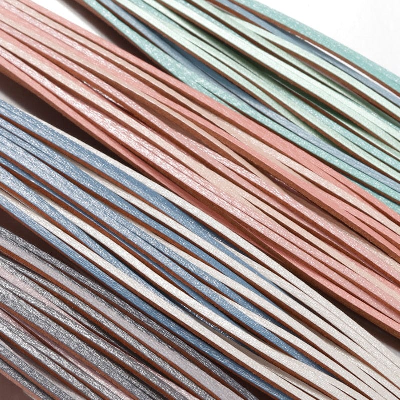 Buddhatrends Boho Multilayer Mint Leather Bracelet