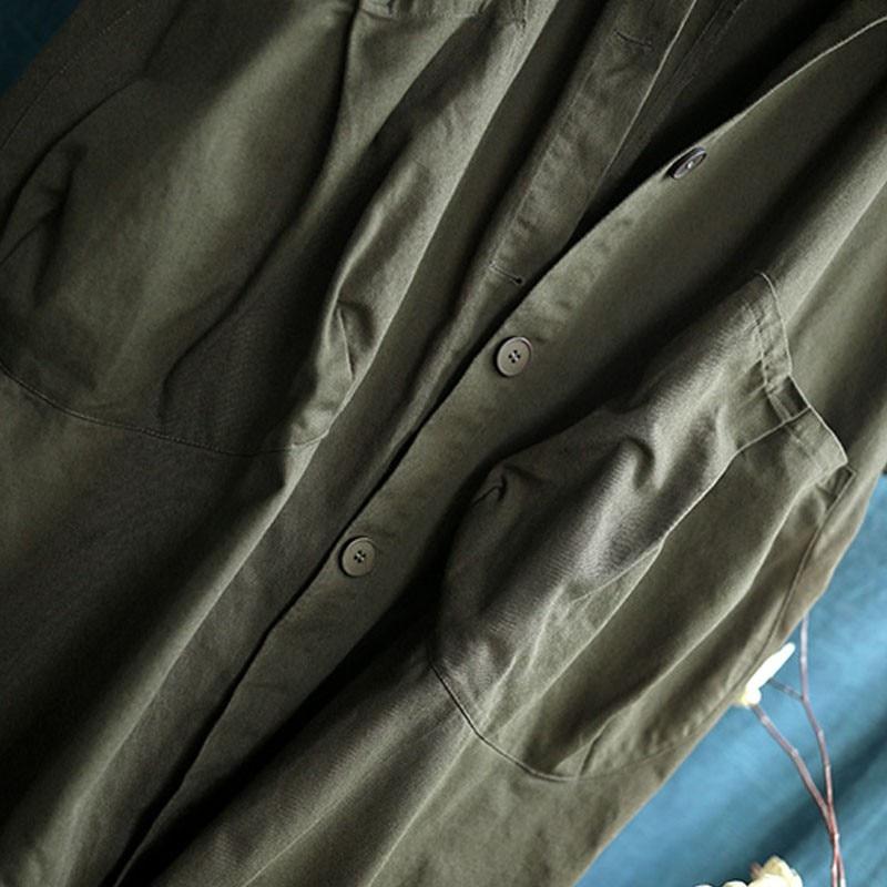 Buddhatrends Coat Holly Long Oversized Hooded Coat