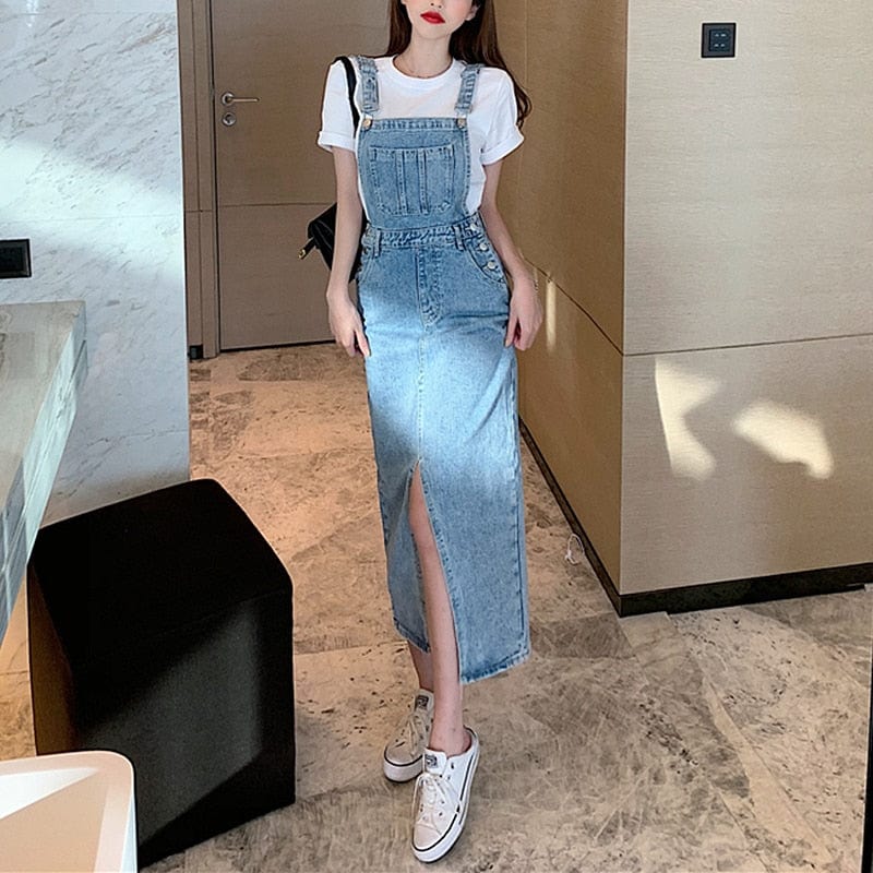 Buddhatrends Dream Denim Dress (3D) Overall