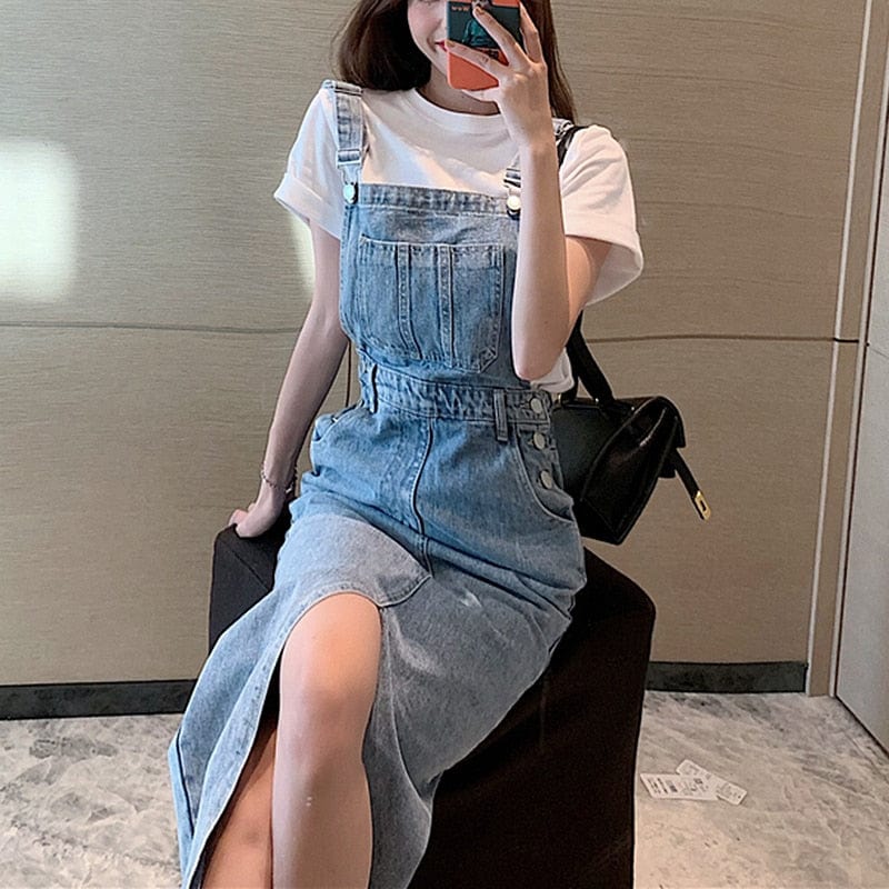 Buddhatrends Dream Denim Dress (3D) Overall