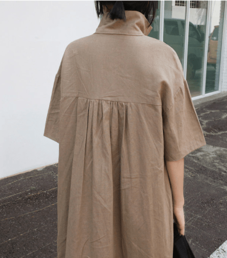 Buddhatrends Dress Alma Vintage Cotton Linen Dresses