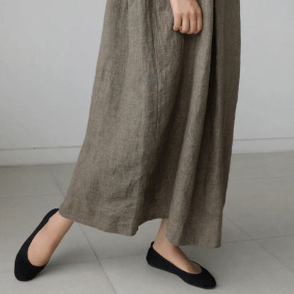 Buddhatrends Dress Alma Vintage Cotton Linen Dresses