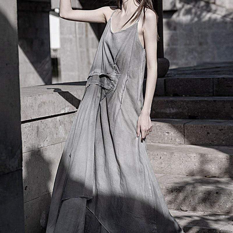 Buddhatrends Dress Amelia Asymmetrical Tie Dye Dress