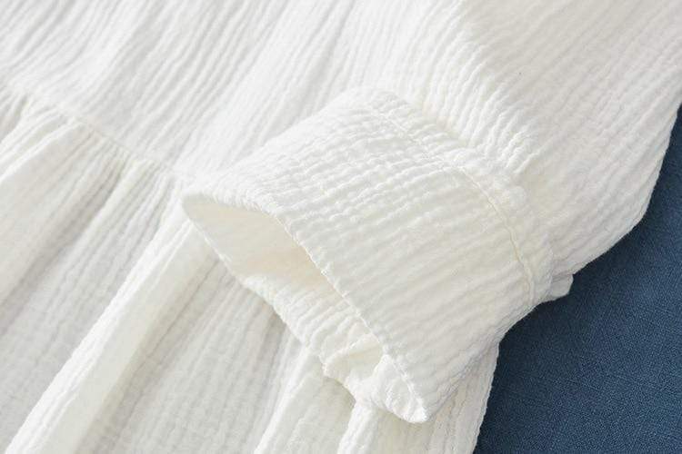 Buddhatrends Dress Anaya Cotton Linen Vintage Dresses | Lotus