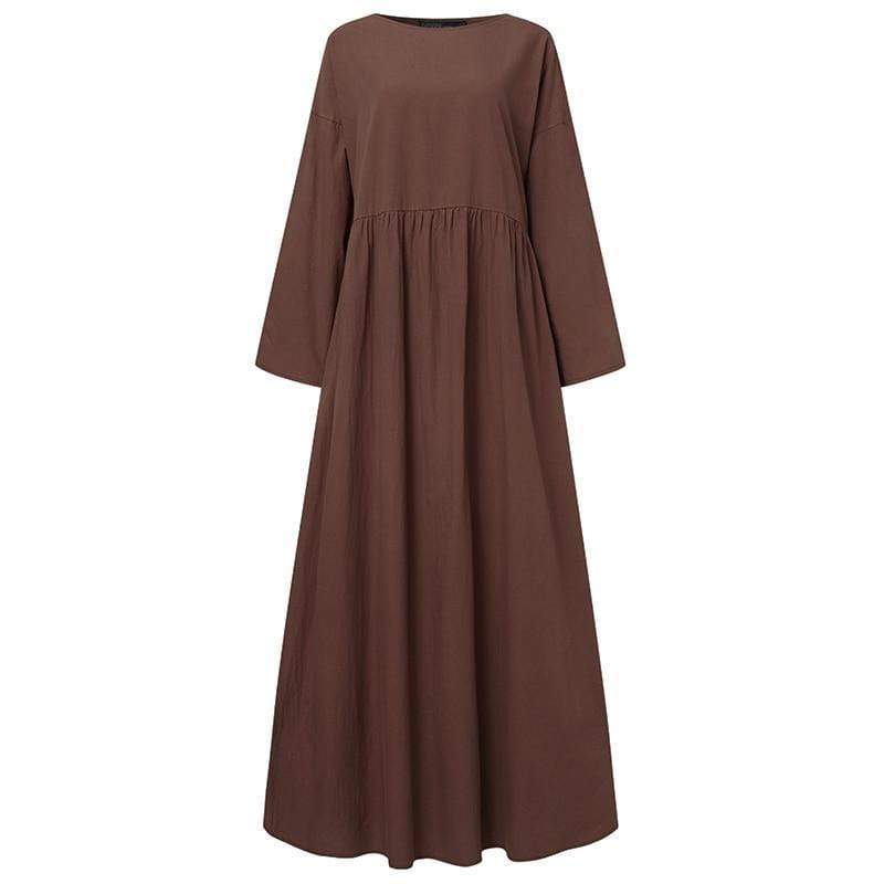 Buddhatrends Dress Mia Oversized Pleated Dress