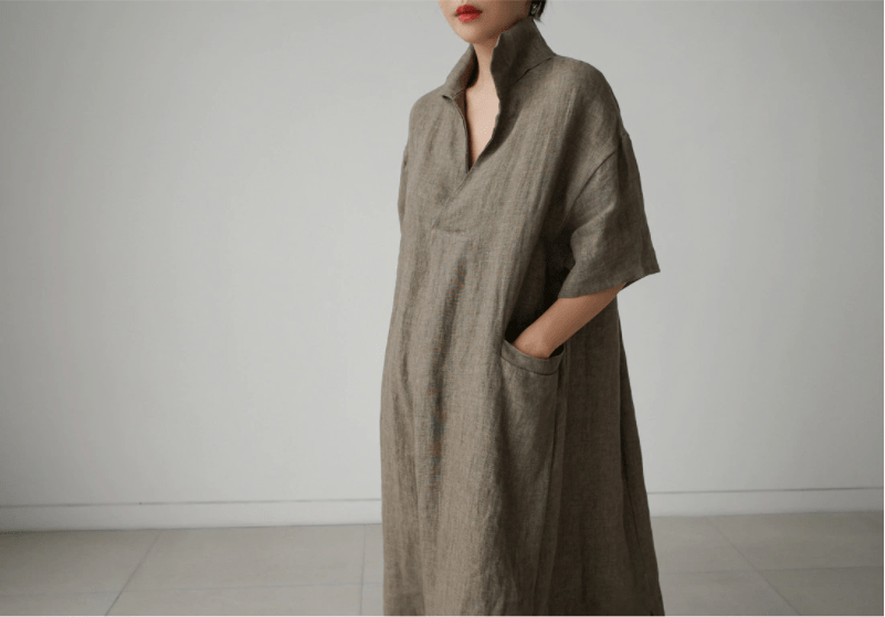 Buddhatrends Dress Yoko Vintage Blouse Dress