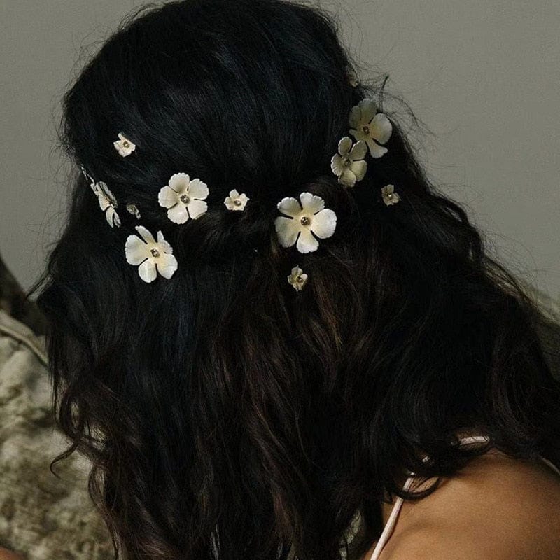 Buddhatrends Five Petals Flower Hairpin Set