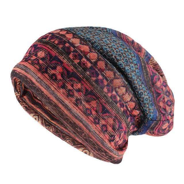 Buddhatrends Hats Khaki Mayan Beanie Hat