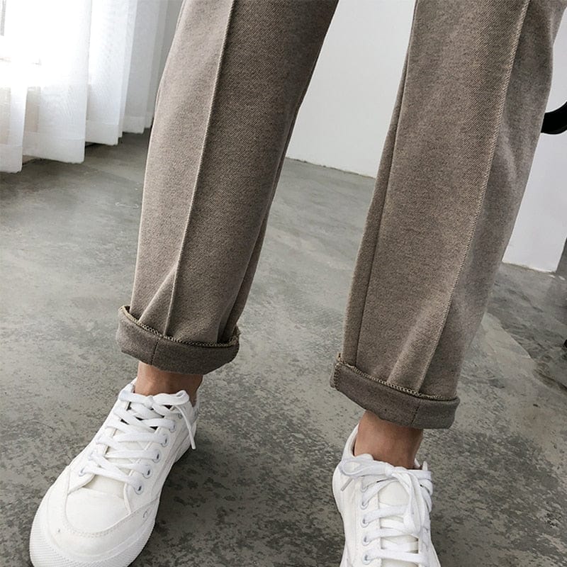 Buddhatrends High Waist Pencil Pants