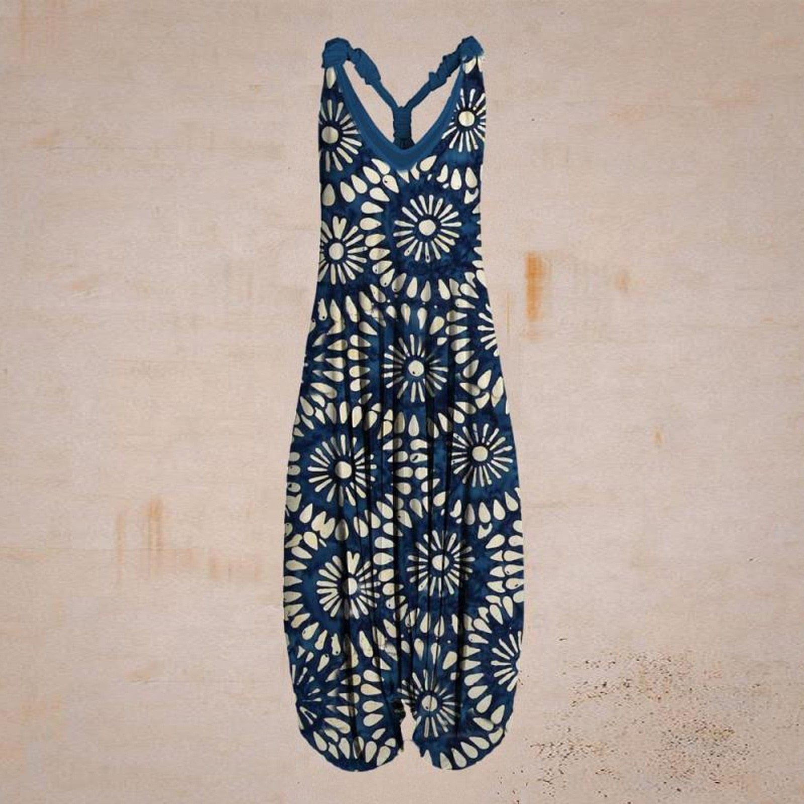 Buddhatrends Overall Indigo Soul Wide Leg Overalls