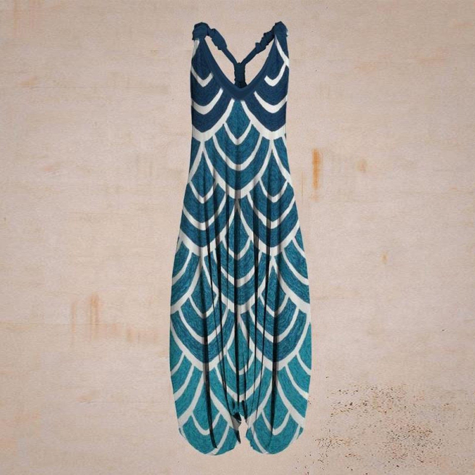 Buddhatrends Overall Indigo Soul Wide Leg Overalls