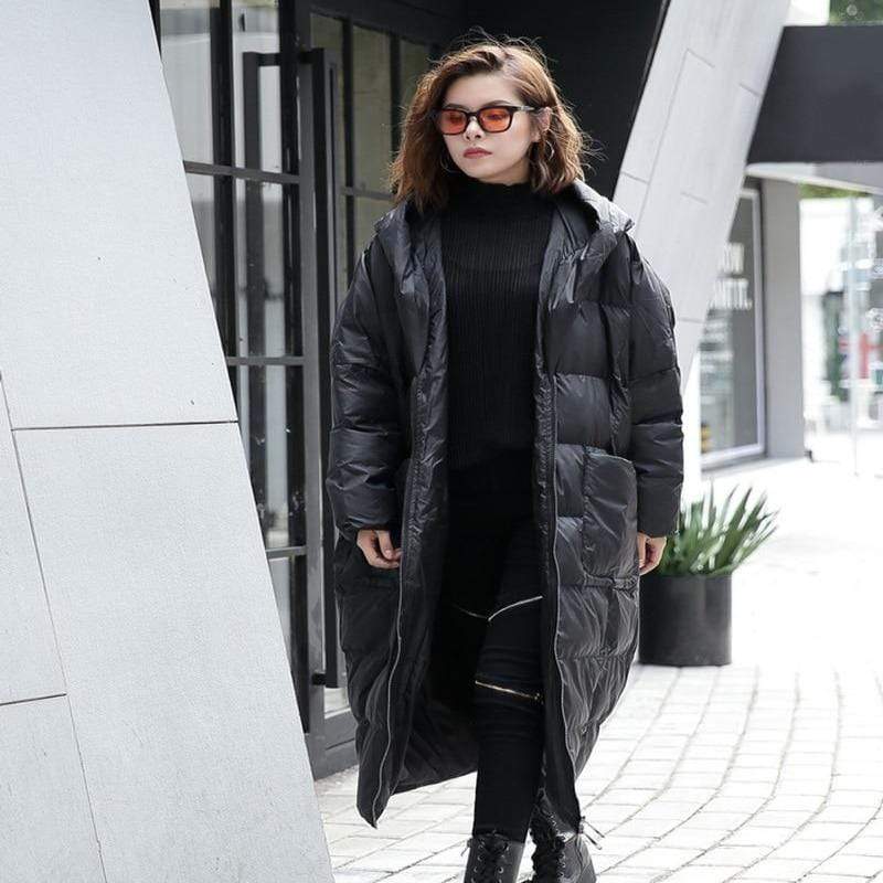 Buddhatrends Jackets Piper Black Puffer Coat