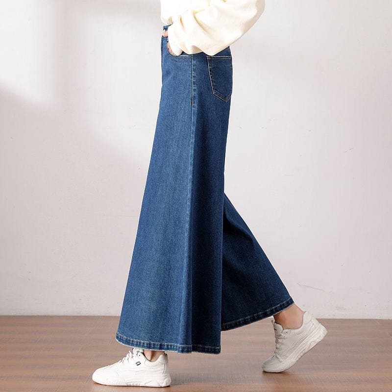 Buddhatrends Jeans dark blue / 28 High Waist Oversize Street Jeans