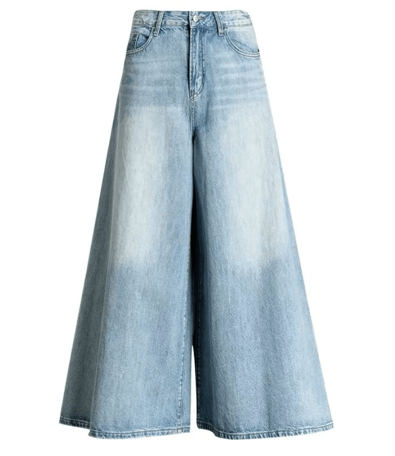 Buddhatrends Jeans High Waist Oversized Street Jeans