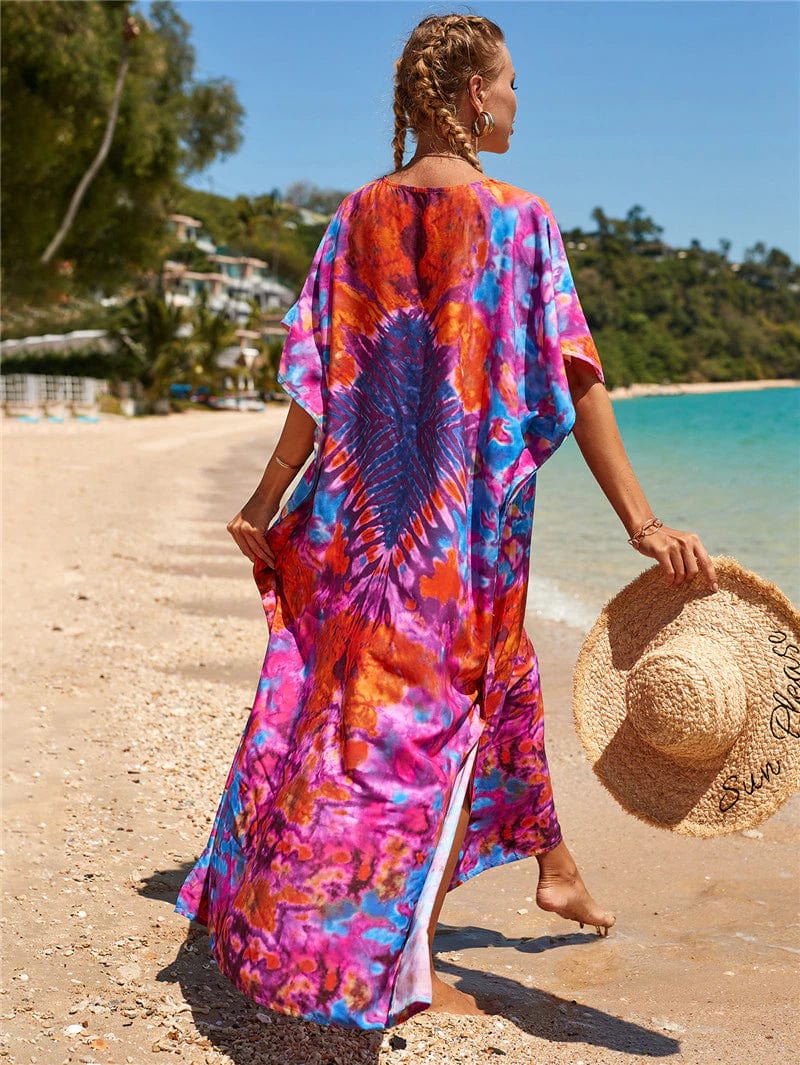 Buddhatrends Multicolor / One Size Enlightened Tie-Dye Dress