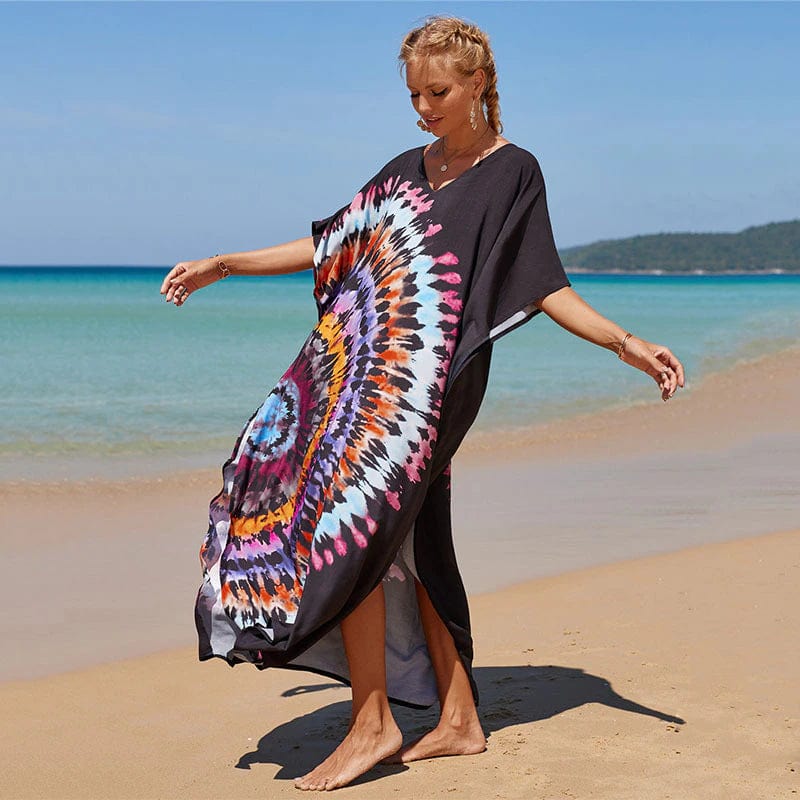 Buddhatrends Multicolor / One Size Janis Tie Dye Dress