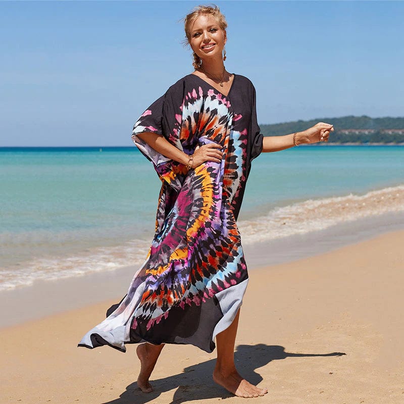 Buddhatrends Multicolor / One Size Janis Tie Dye Dress