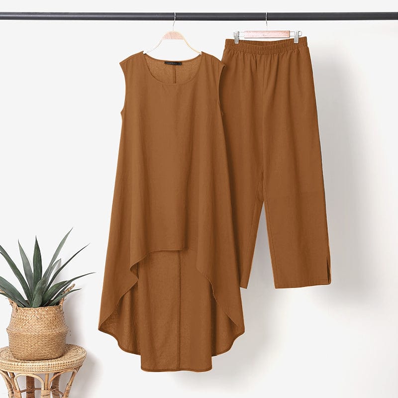 Buddhatrends OOTD Zen Gypsy High-Low Tank + Palazzo Pants Outfit