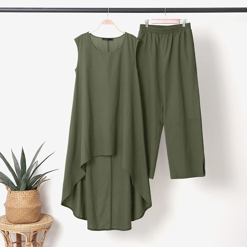 Buddhatrends OOTD Zen Gypsy High-Low Tank + Palazzo Pants Outfit
